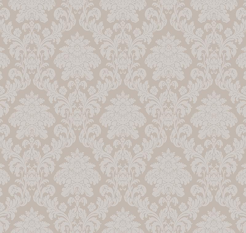 Обои Milassa Classic LS8 007 Флизелин (1*10,05) Розовый/Коричневый, Дамаск