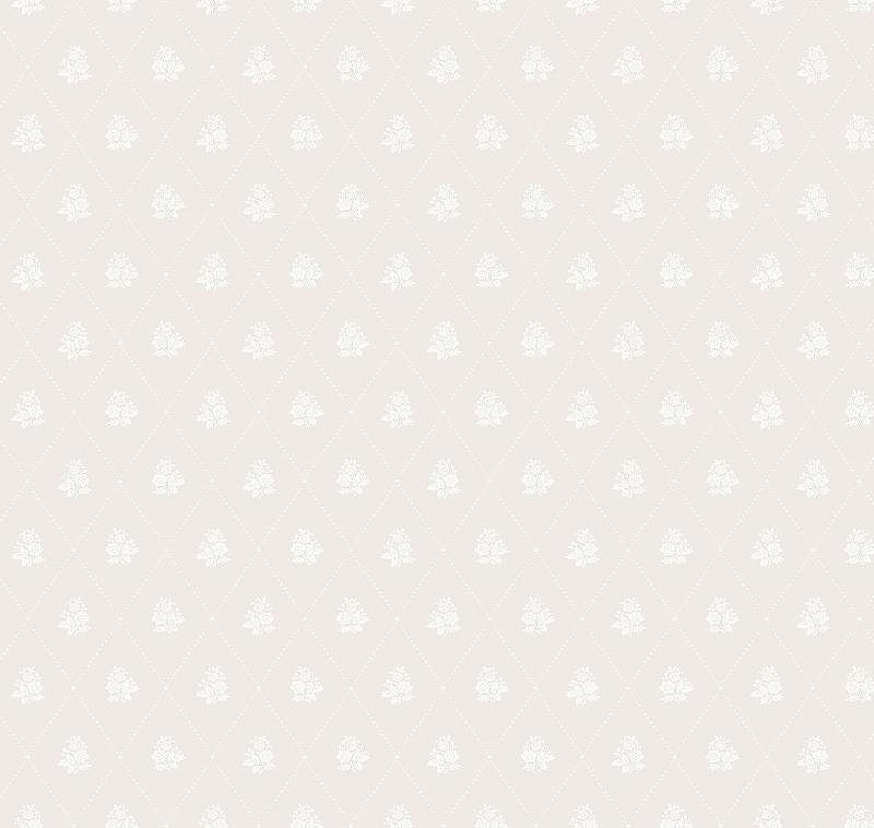 Обои Milassa Flos 2 001 Флизелин (1*10,05) Белый, Ромб/Цветы