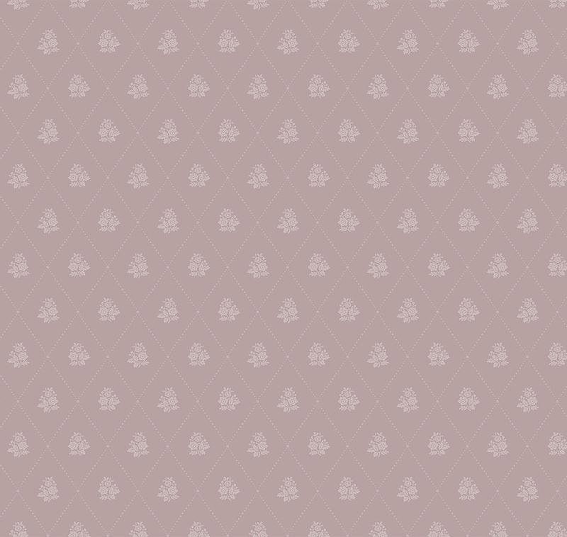 Обои Milassa Flos 2 007 Флизелин (1*10,05) Розовый, Ромб/Цветы