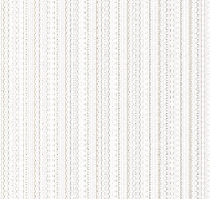 Обои Milassa Flos 7 001 Флизелин (1*10,05) Белый, Полоса