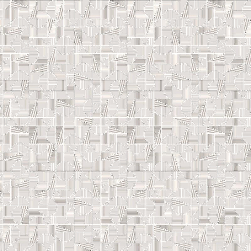 Обои Milassa Geometrica GM3 001 Флизелин (1*10,05) Белый/Серый, Геометрия