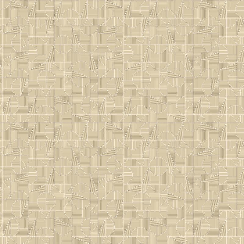 Обои Milassa Geometrica GM3 002 Флизелин (1*10,05) Бежевый, Геометрия