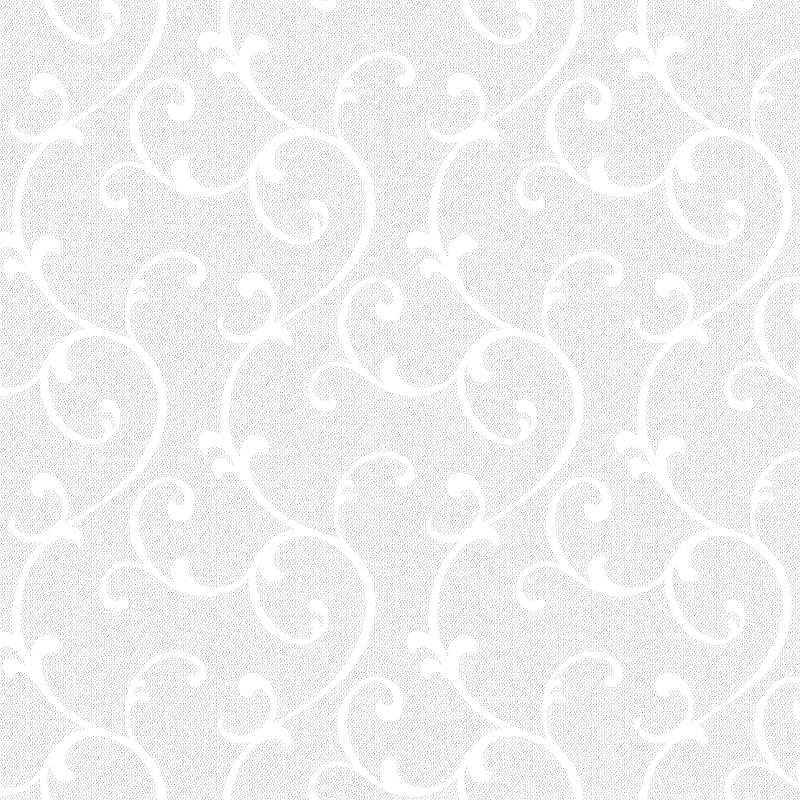 Обои Milassa Swan SW2 001 Флизелин (1*10,05) Белый, Вензель