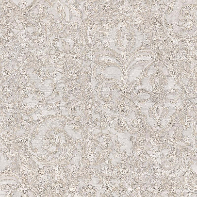 Обои Prima Italiana Carnevale 80723 Винил на флизелине (1,06*10) Коричневый/Серый, Орнамент