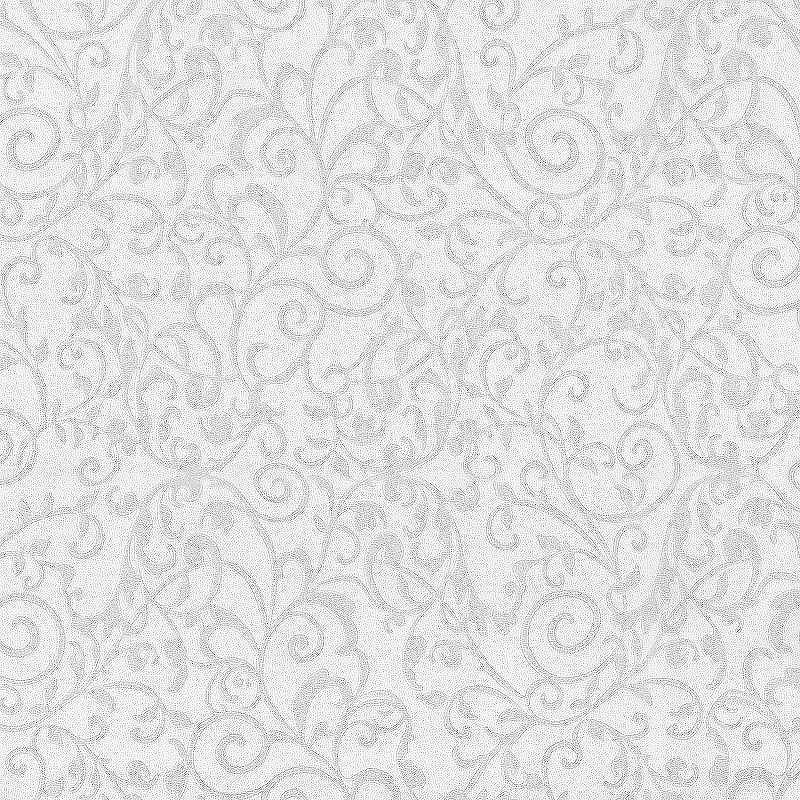 Обои Prima Italiana Colomba 80615 Винил на флизелине (1,06*10) Белый/Серебряный, Вензель