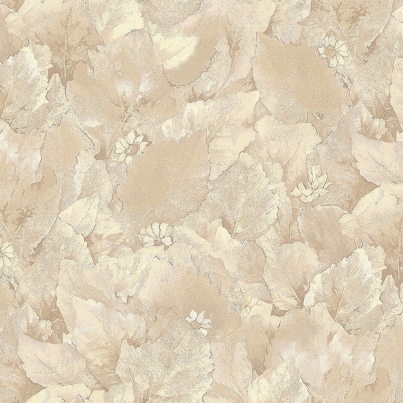 Обои Wiganford by Solo Teodoro WG5119 Винил на флизелине (1,06*10,05) Коричневый, Листья