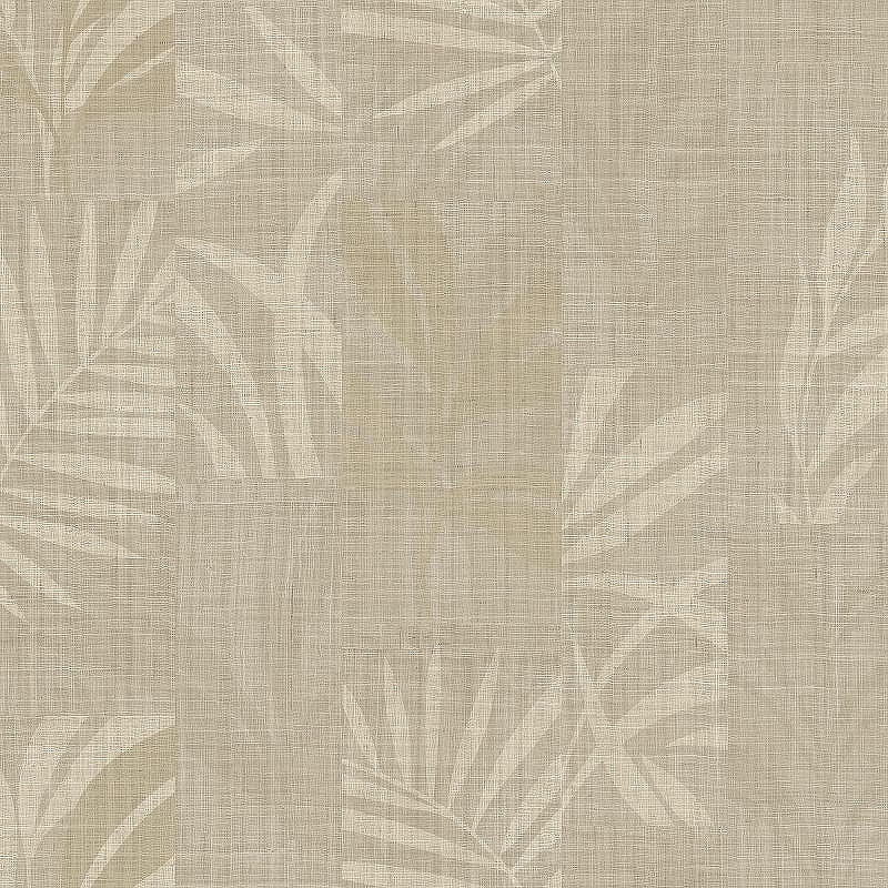 Обои Zambaiti Parati Trussardi VII 18924 Винил на флизелине (0,7*10,05) Серый/Бежевый, Геометрия/Листья/Рогожка