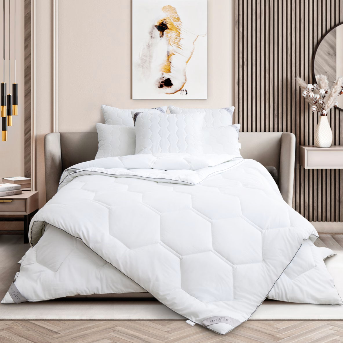 Одеяло Soft Silver классическое 140х205 см