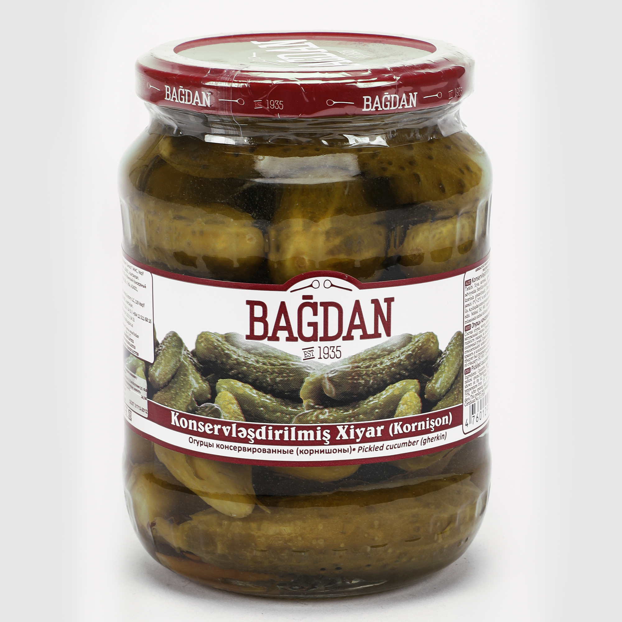 Огурцы Bagdan консервированные 680 г