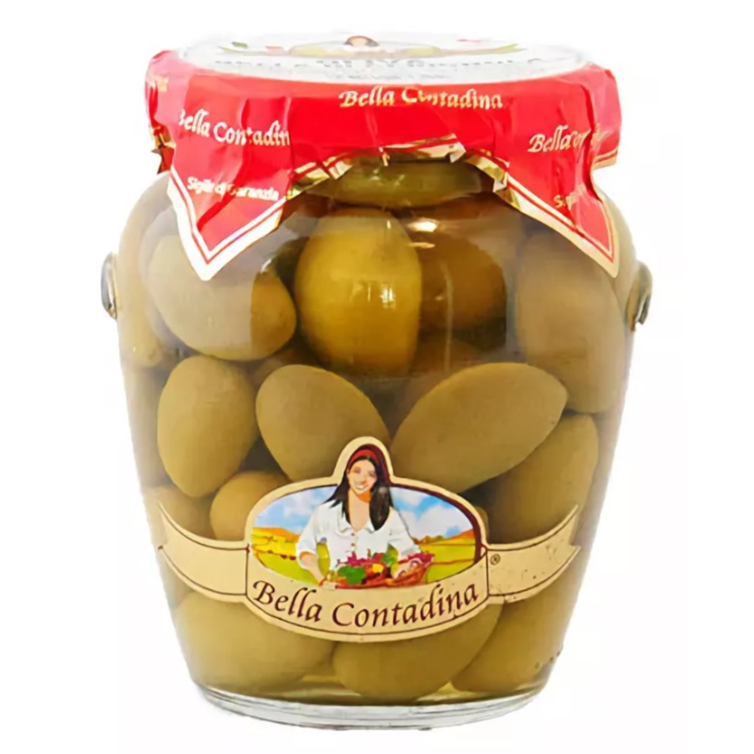 Оливки Bella contadina без косточек castelvetrano 314 мл