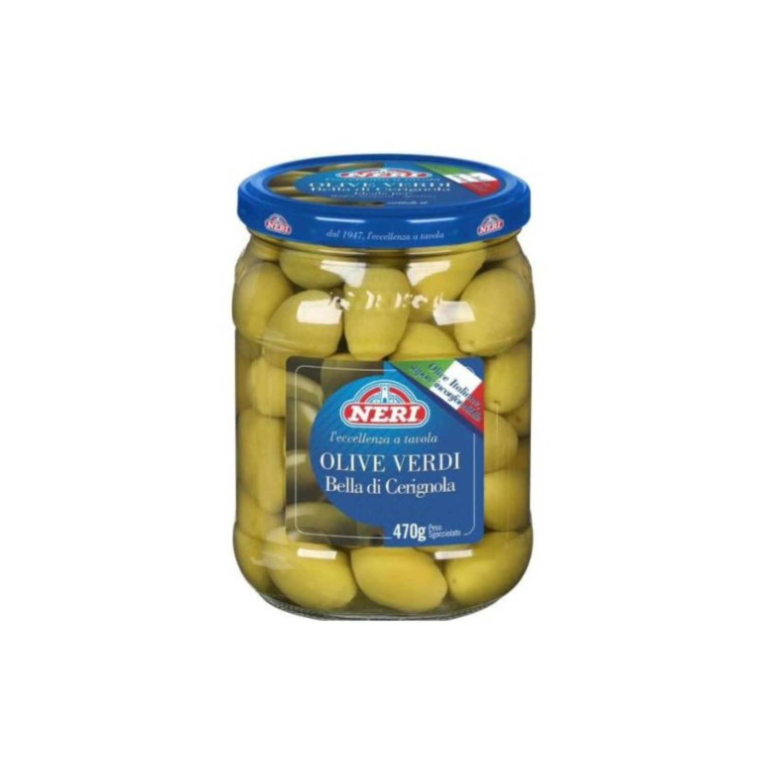 Оливки в рассол Neri bella di cerignola 800 г
