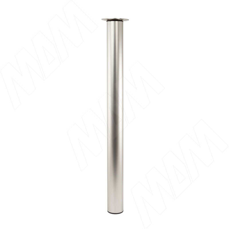 Опора для стола выдвижная, D60/50, H710-870 мм, мат. никель, 4шт. (TG609.710.MNK)