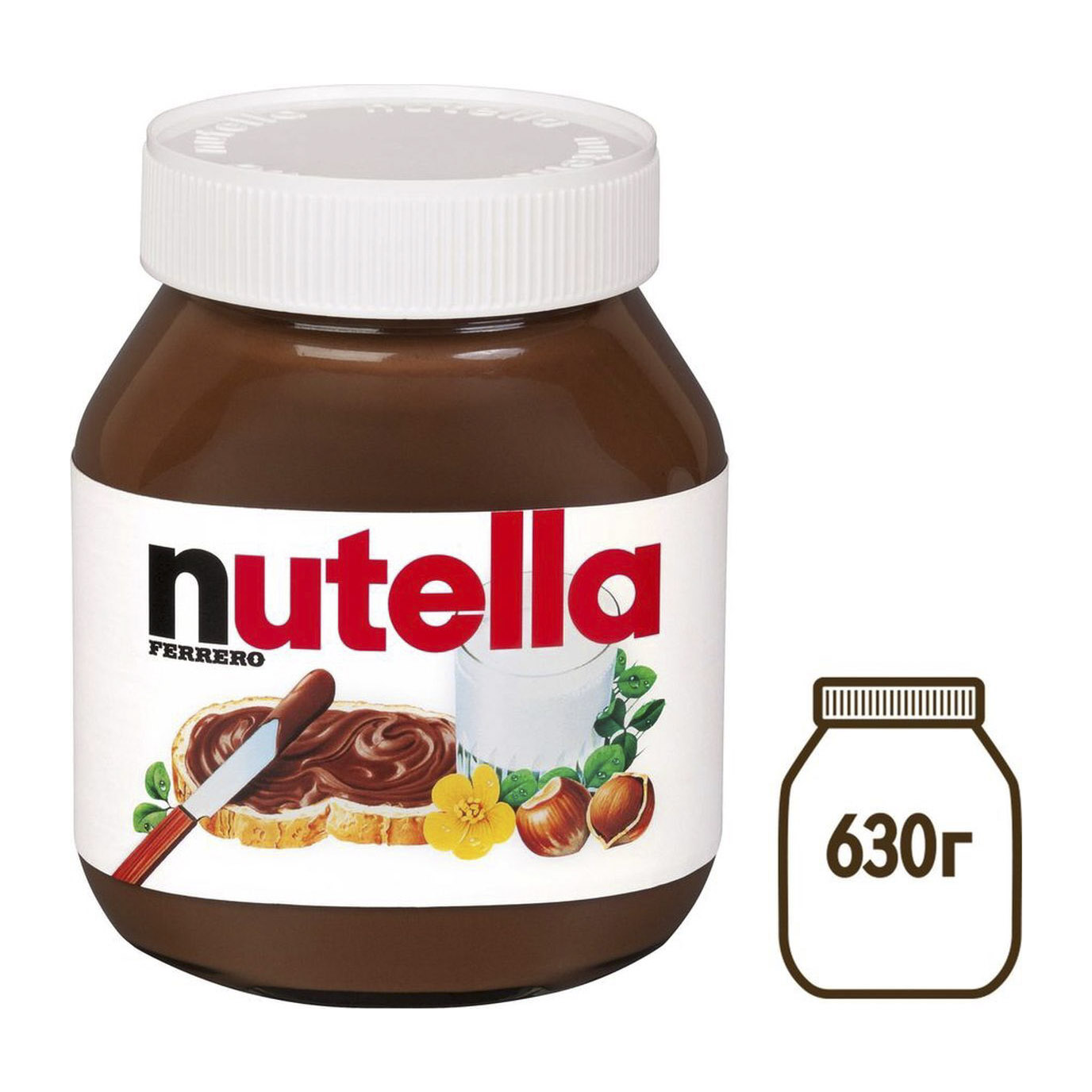 Ореховая паста Nutella 630 г