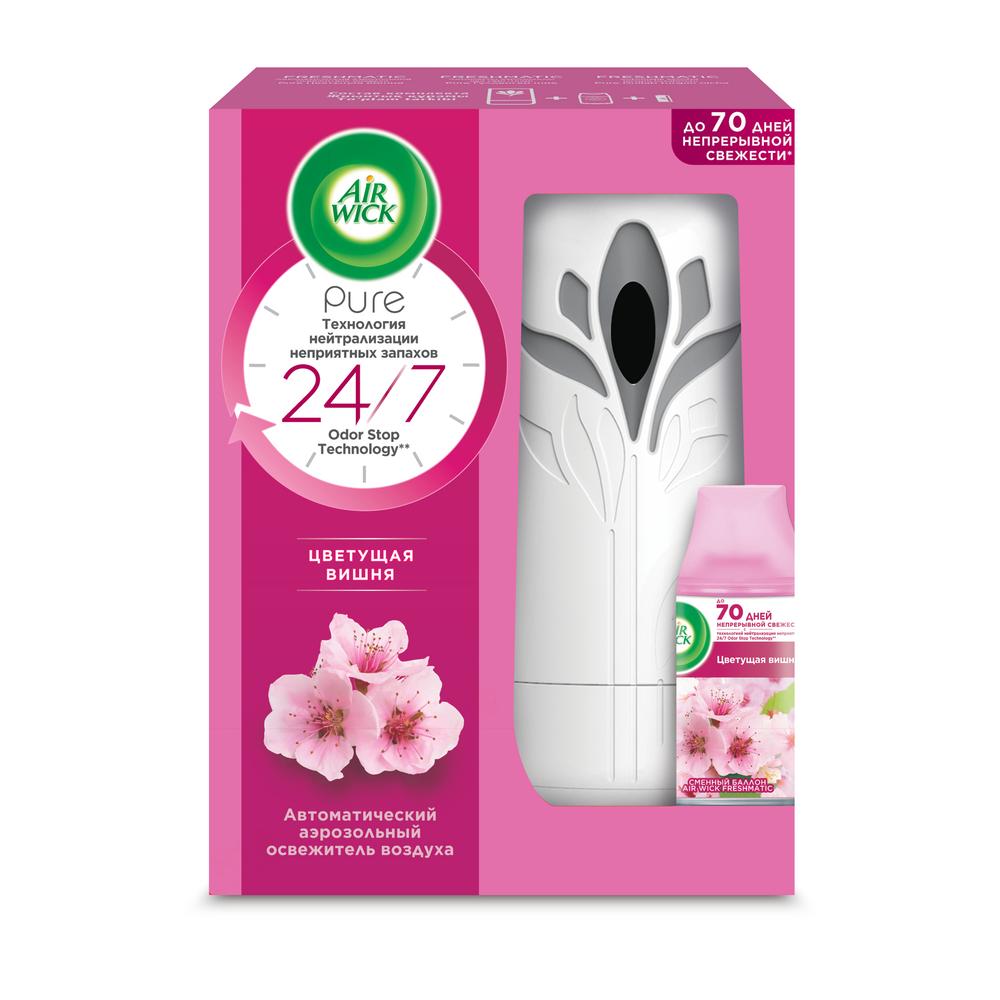 Освежитель воздуха Air Wick Complete Pure Cherry blossom автоматический 250 мл