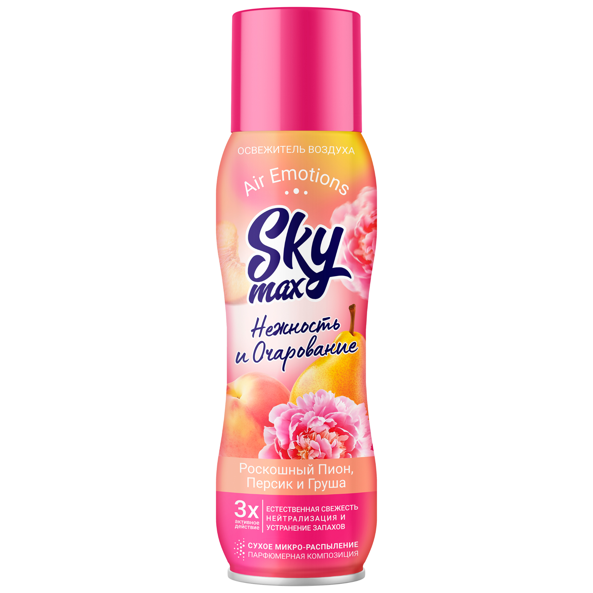 Освежитель воздуха (фигурный) Skymax серии air emotions Нежность и очарование, 275 мл