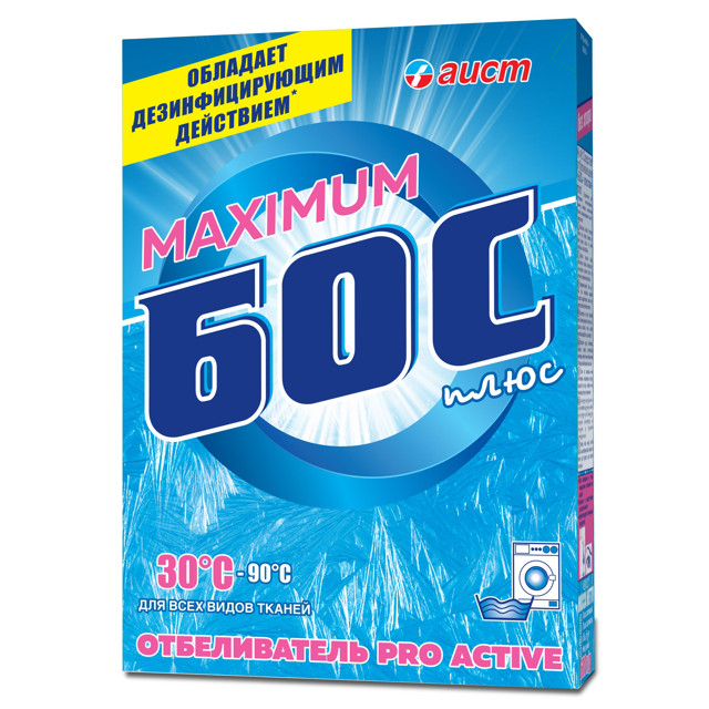 отбеливатель АИСТ БОС Плюс Maximum порошок 600г