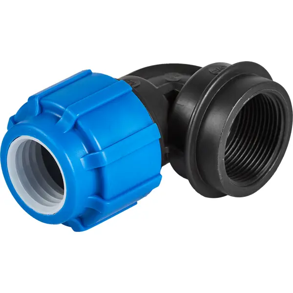 Отвод комбинированный 90° ПНД ТПК-Аква 1 1/4"x32 мм ВР