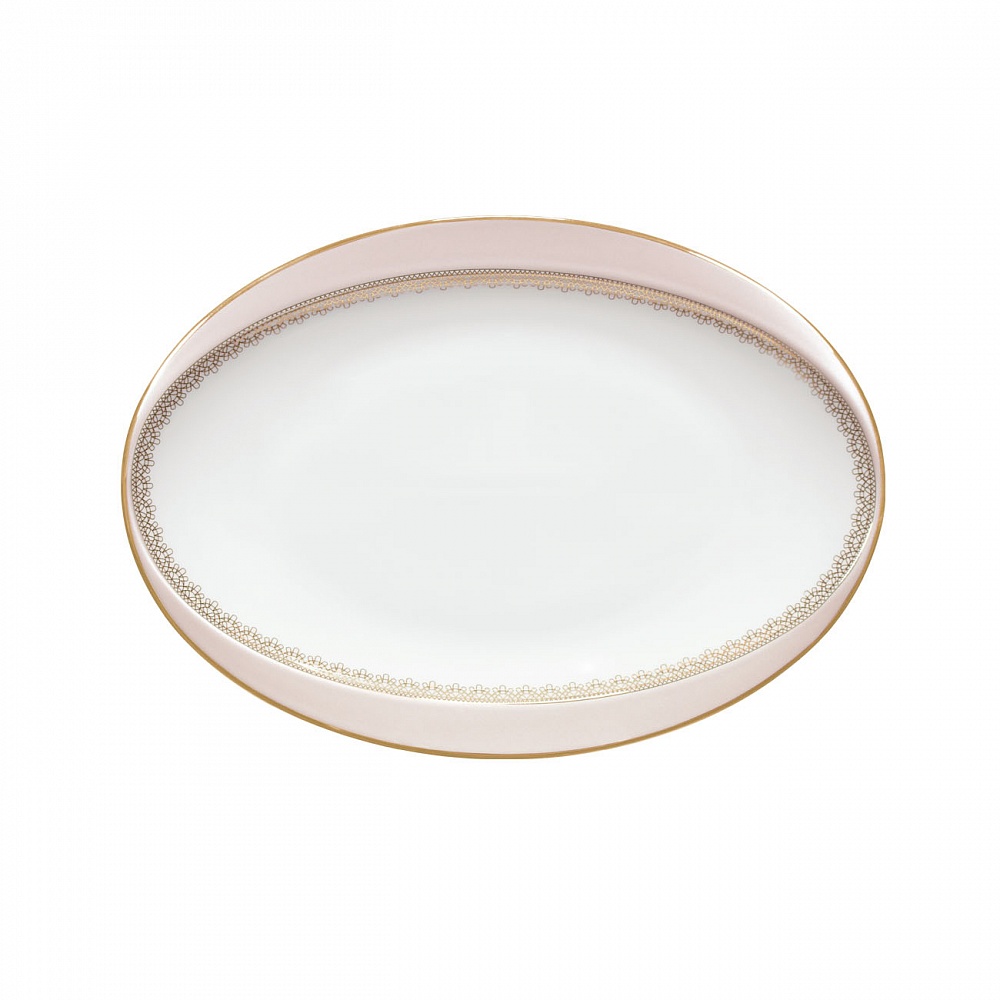 Овальное блюдо Porcel Ballet Grace 30x22 см