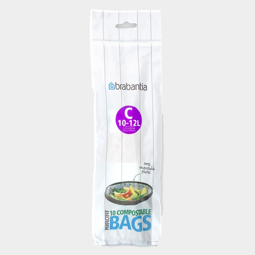 Пакет биоразлагаемый Brabantia C 10-12л 10шт