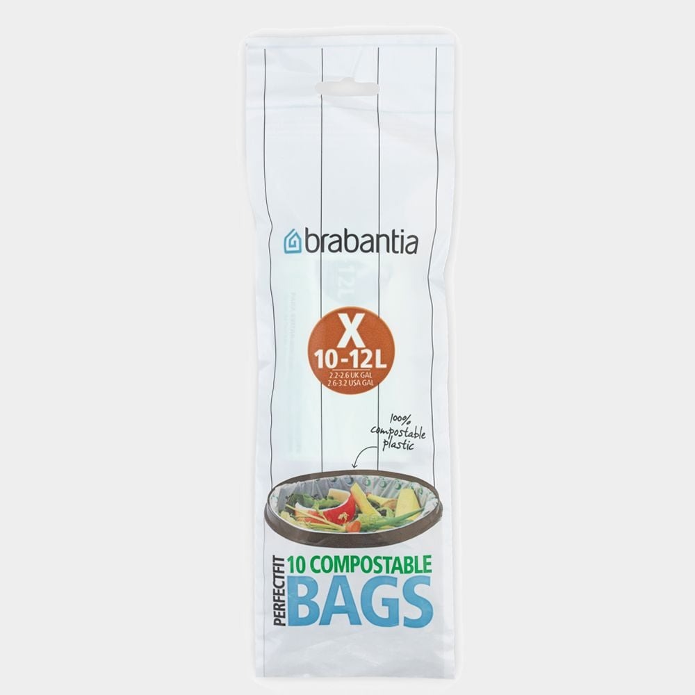 Пакет биоразлагаемый Brabantia X 10-12л 10шт