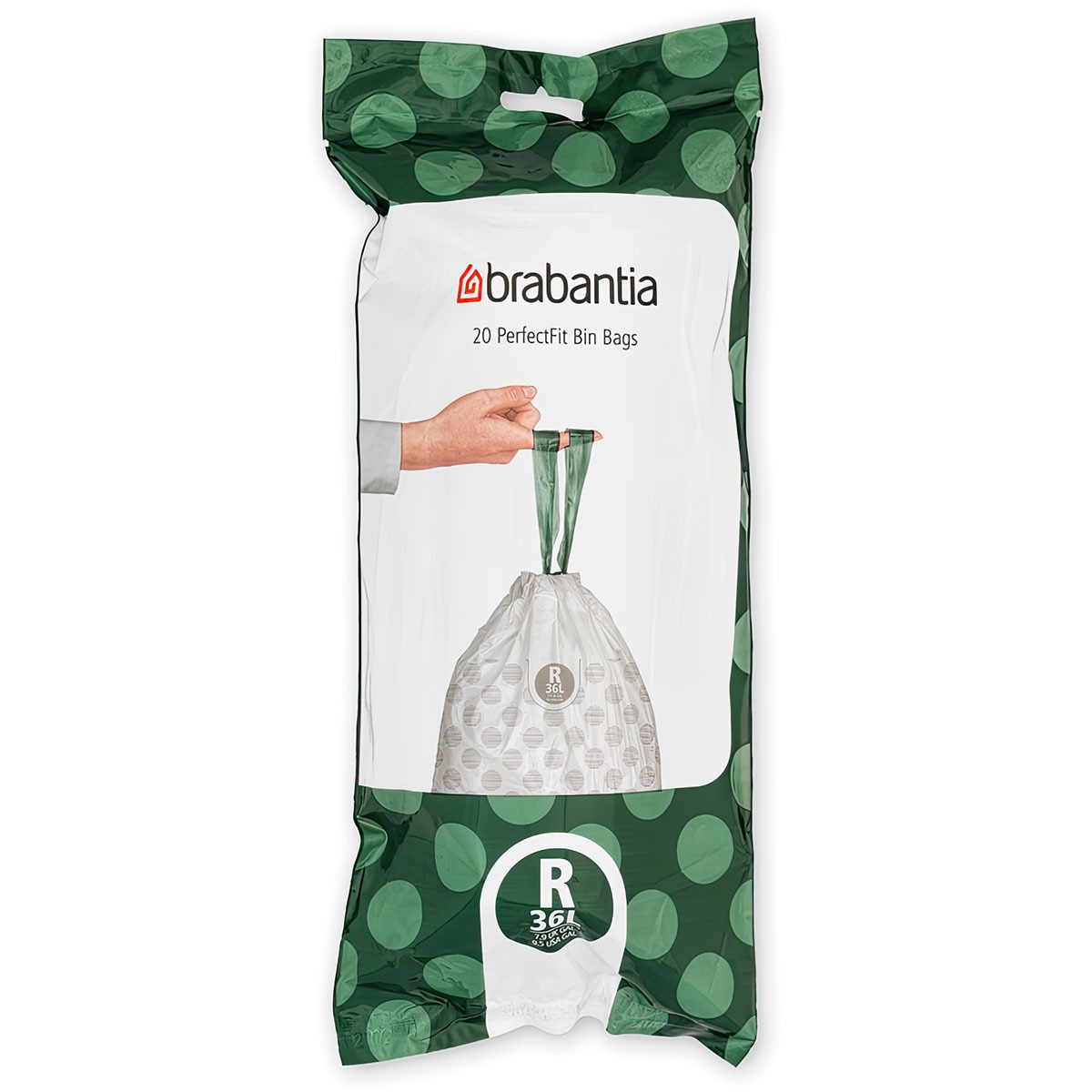 Пакет пластиковый Brabantia R 36Л 20 шт