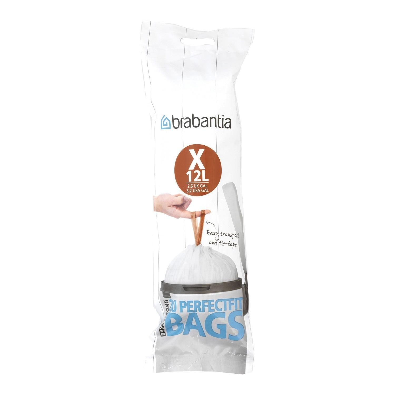 Пакет пластиковый Brabantia X 10-12Л 20 шт