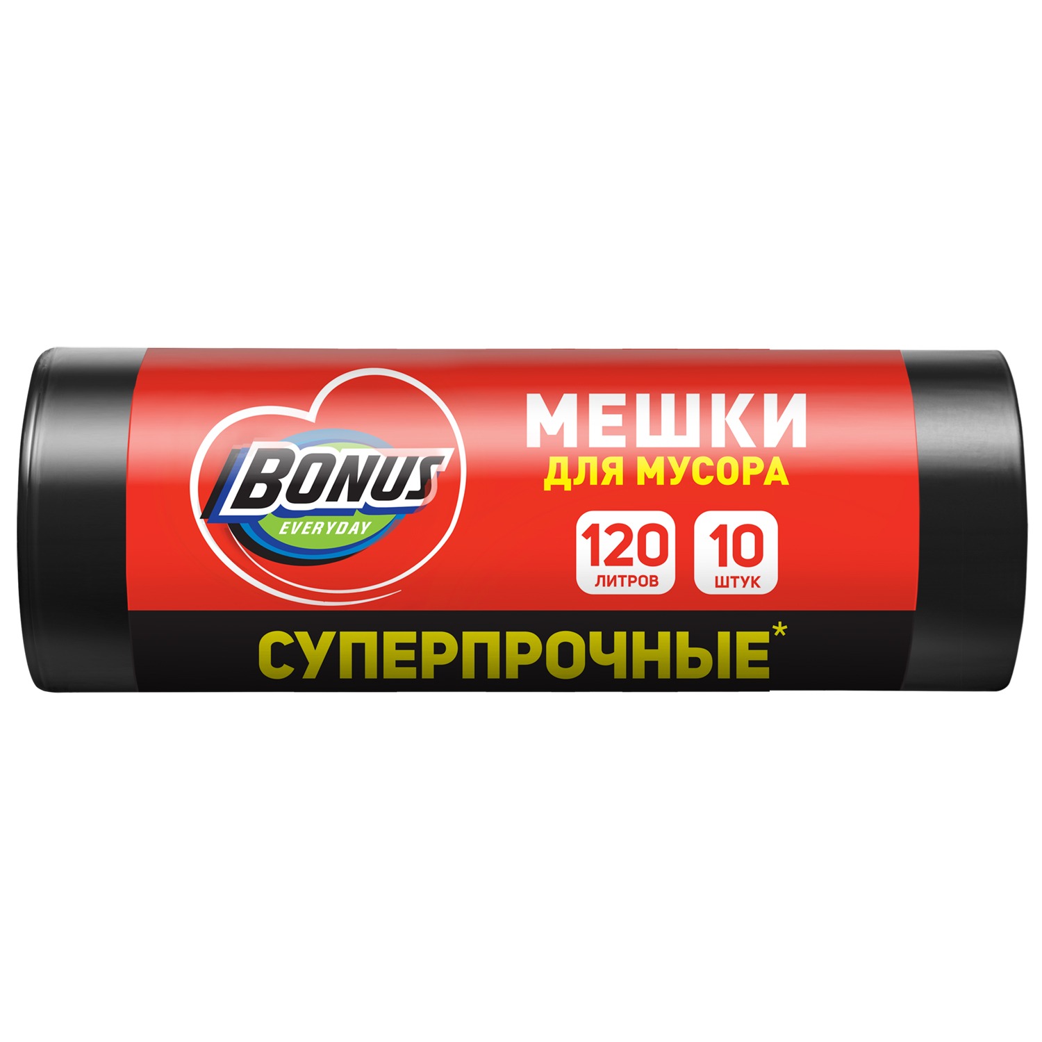 Пакеты для мусора Бонус LD 120 л 10 штук
