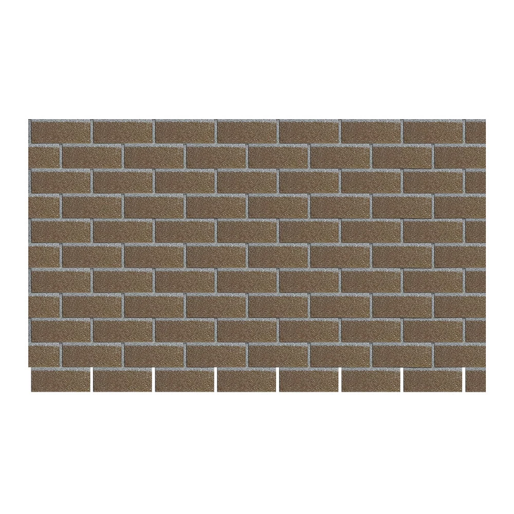 Панель фасадная гибкая Docke Standard Brick 1000х250 мм бежевая 2,5 кв.м