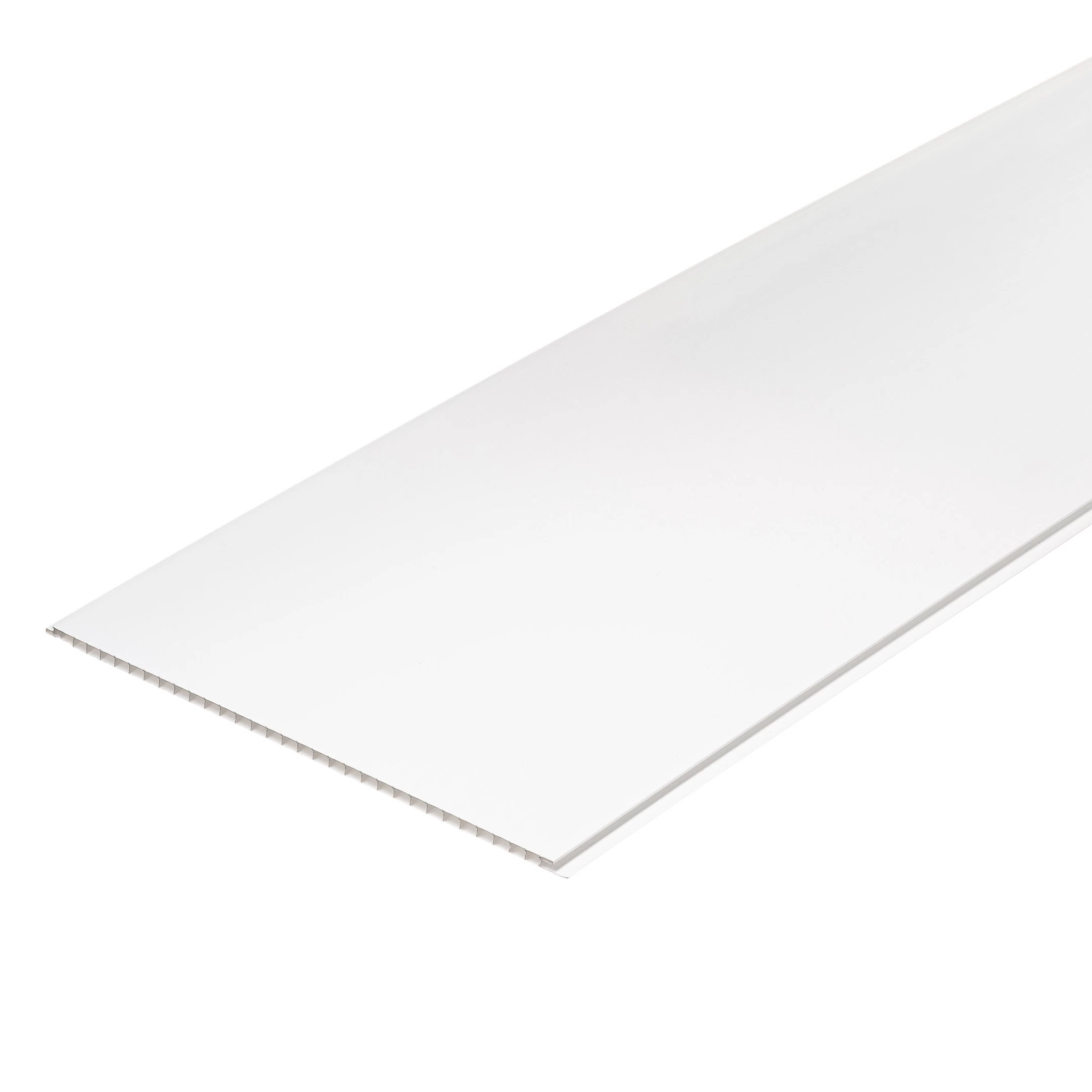Панель ПВХ 250х2700х9 мм Stella Light матовая белая 0,67 кв.м