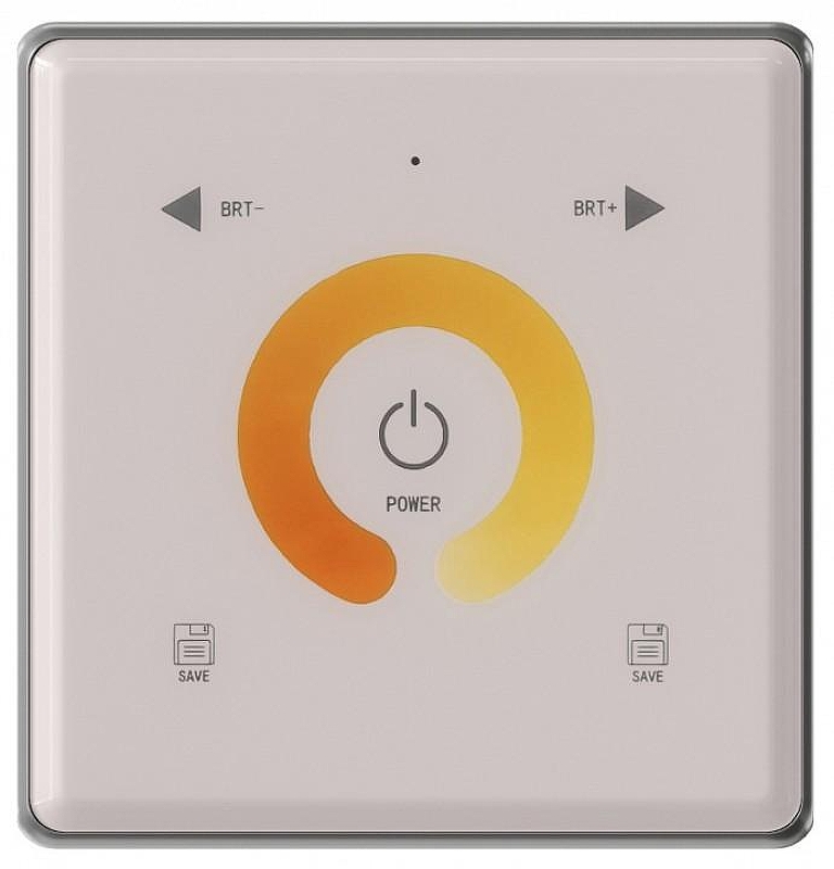 Панель-регулятора ЦТ сенсорная встраиваемая Denkirs Smart DK7200-WH цвет бежевый