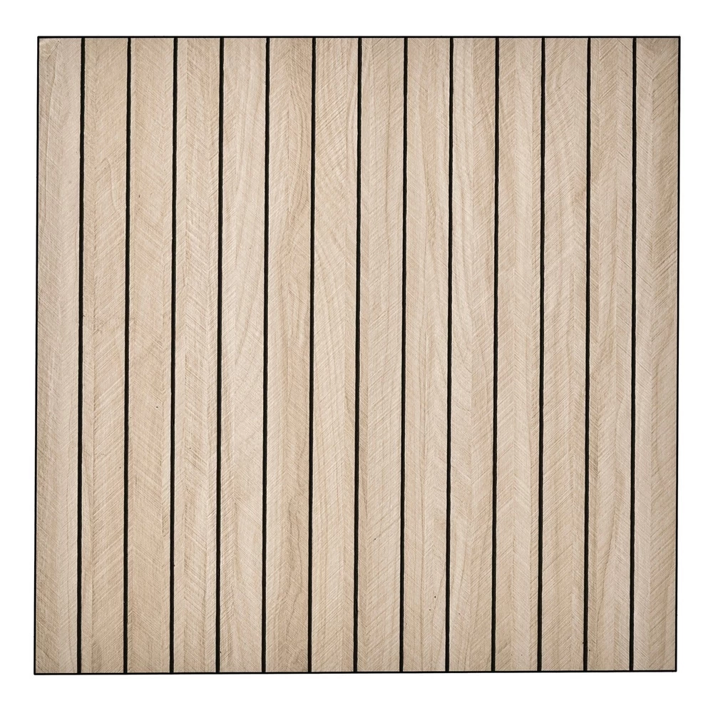 Панель самоклеящаяся ПВХ 600х600х2,5 мм Lako decor бежевая 1,8 кв.м (5 шт.)