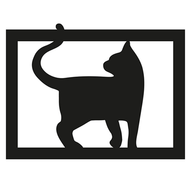 панно садовое модульное Кошка 3