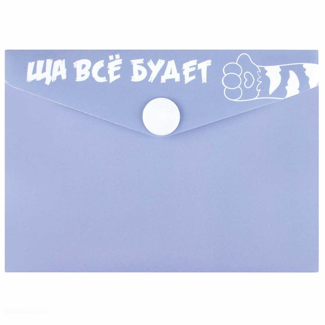 папка для карт и визиток ФЕНИКС+ пластиковая на кнопке