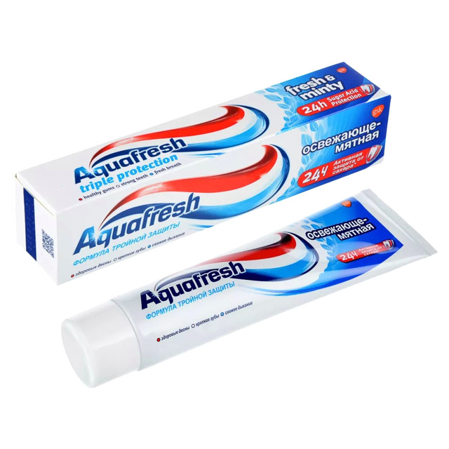 паста зубная AQUAFRESH Освежающе-мятная 100мл