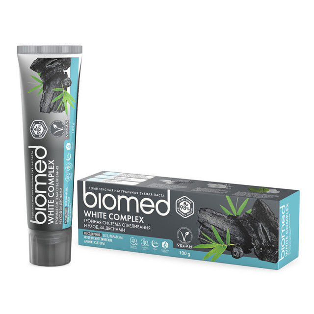 паста зубная BIOMED White complex 100г