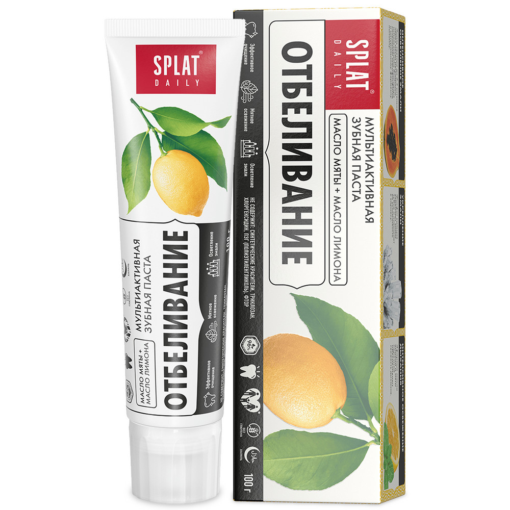 Паста зубная Splat daily whitening 100г