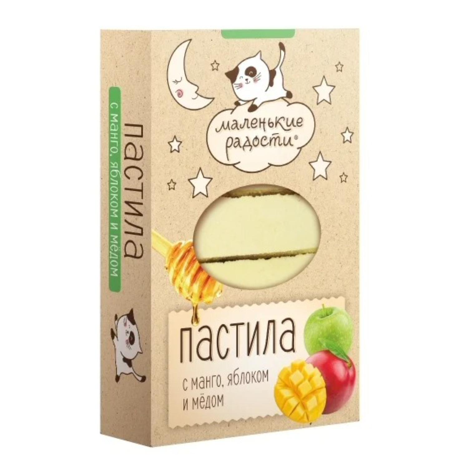 Пастила Частные пасеки Берестова манго яблоко мёд 95 г