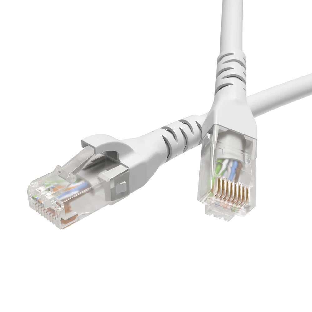 Патч-корд компьютерный U/UTP CAT6 4х2х0,2 мм LSZH DKC белый (5 м)