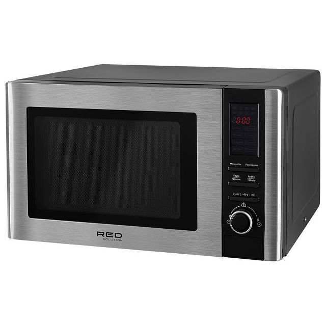печь СВЧ RED SOLUTION RM-2303D 800Вт 23л серебро