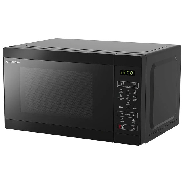 печь СВЧ SHARP R2800RK 800Вт 20л черный
