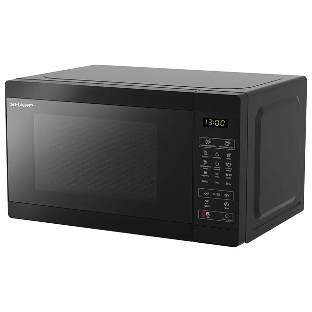 печь СВЧ SHARP R6800RK 800Вт 20л гриль черный