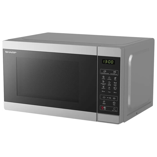 печь СВЧ SHARP R6800RSL 800Вт 20л гриль серебристый