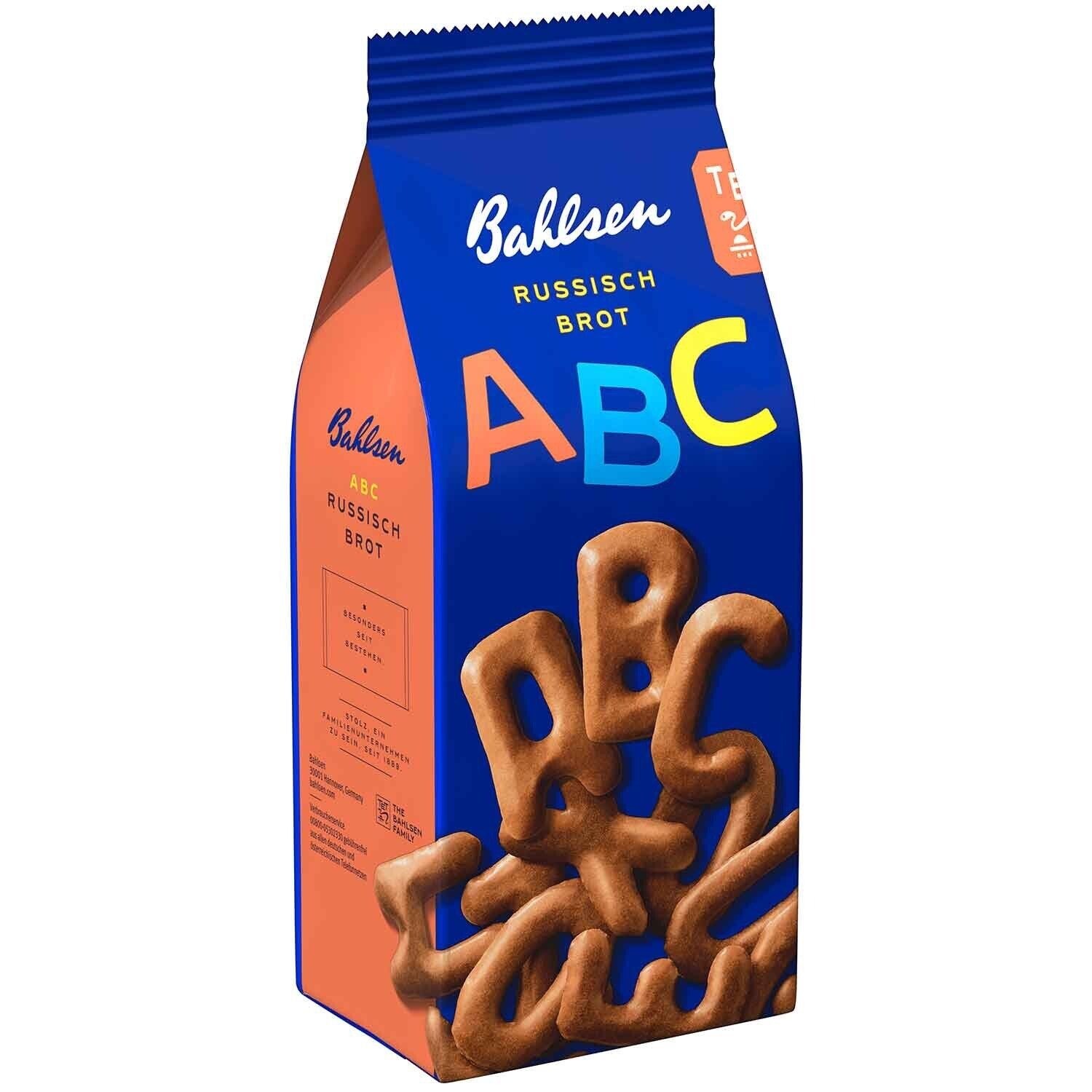 Печенье Bahlsen буквы алфавита abc 100 г