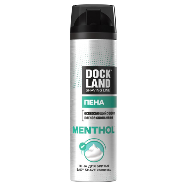 пена для бритья DOCKLAND Menthol 200мл