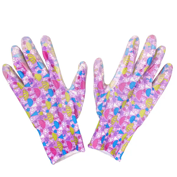 Перчатки садовые GARDEN FLOWERS GF-PN-02М размер М
