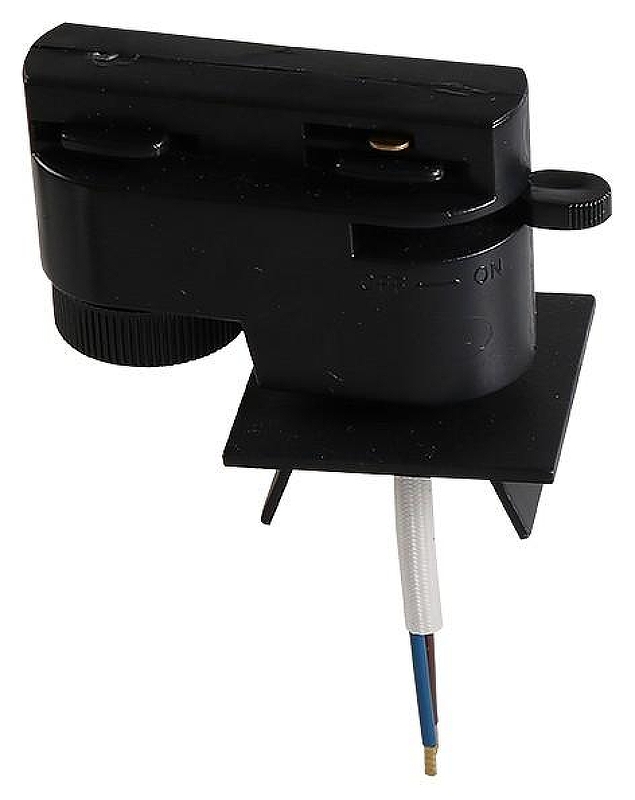 Переходник для трека Lightstar Asta 592027 цвет арматуры Черный