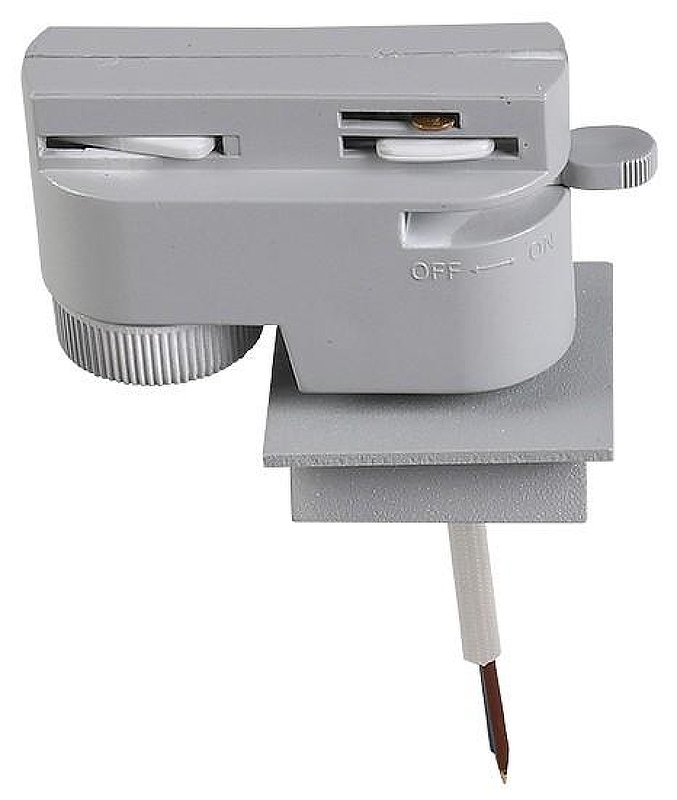 Переходник для трека Lightstar Asta 592029 цвет арматуры Серый