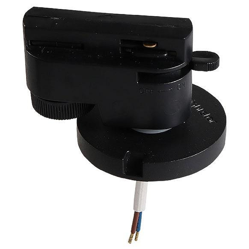 Переходник для трека Lightstar Asta 592077 цвет арматуры Черный