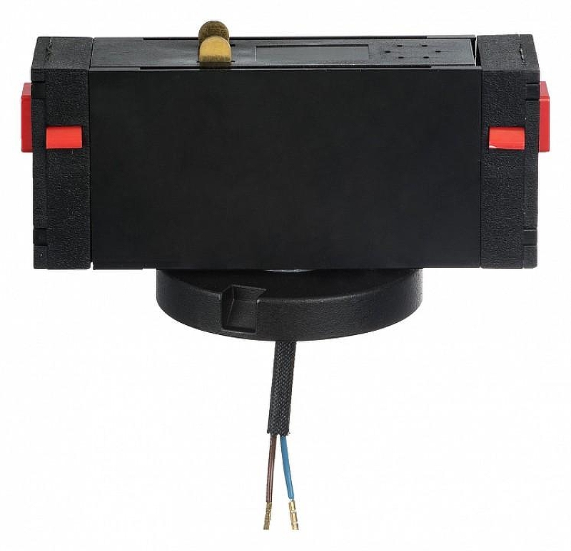 Переходник для трека Lightstar Teta 595017 цвет арматуры Черный