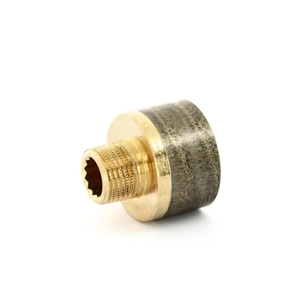 Переходник Effebi 1/2"x1" ВР-НР мм бронза B3242A0406